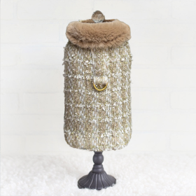 Annabella Dog Coat (Color: Cupcake, size: SM)