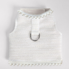 Isabella Dog Harness (Color: Ivory, size: XS)