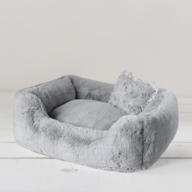 Divine Dog Bed (Color: Dove Grey, size: One size)