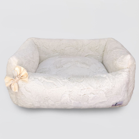 Dolce Vita Dog Bed (Color: Ivory)