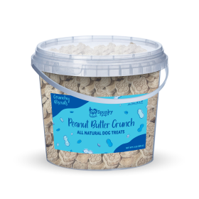 All Natural Baked Biscuits - 4 pounds - Bucket of Biscuits (size: Peanut Butter Crunch)